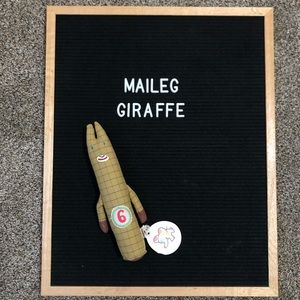 Maileg Giraffe Baby Rattle #6 Retired Series